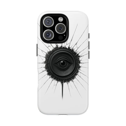 Surreal Eye Speaker Handyhülle – Kreatives Lautsprecher-Augen Design für Musik- & Kunstfans – Schutzhülle für iPhone & Android"
