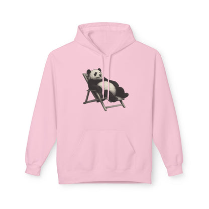 Chillender Panda (Brustprint) - Unisex Midweight Fleece | Nachhaltige Streetwear mit Komfort & Stil