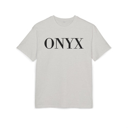 ONYX T-Shirt (Brustprint) – Minimalistisches Oversize Streetwear Design für Damen & Herren