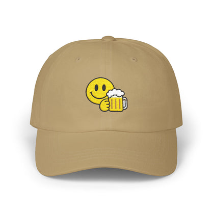 Smiley Bier Cap – Coole Basecap mit Bierkrug Motiv | Party-Accessoire