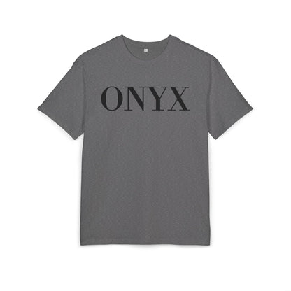 ONYX T-Shirt (Brustprint) – Minimalistisches Oversize Streetwear Design für Damen & Herren