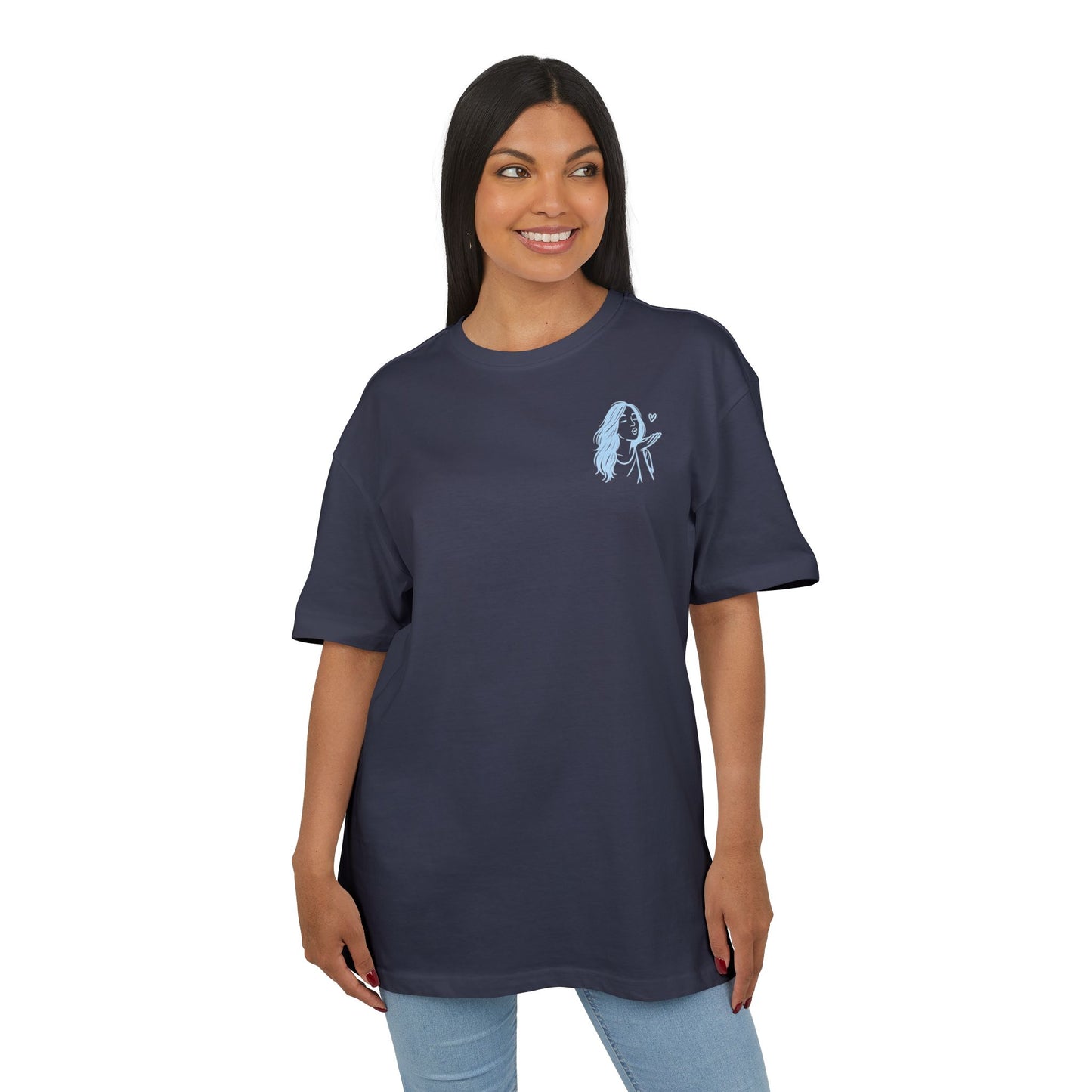 Kusshand T-Shirt – Stylisches Shirt mit Kuss-Motiv für Damen & Romantiker