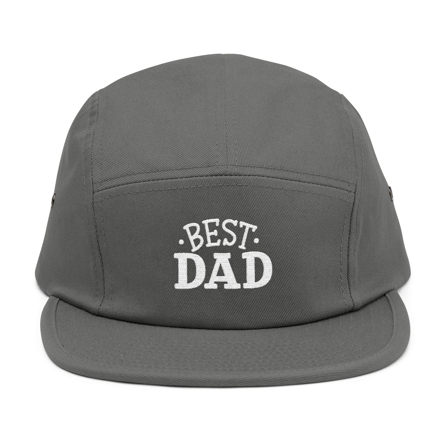 Best Dad – 5-Panel Cap mit Stickerei