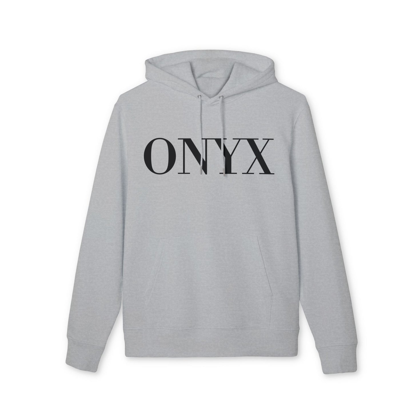 ONYX Hoodie (Brustprint) – Oversize Kapuzenpullover im minimalistischen Streetwear-Design für Damen & Herren