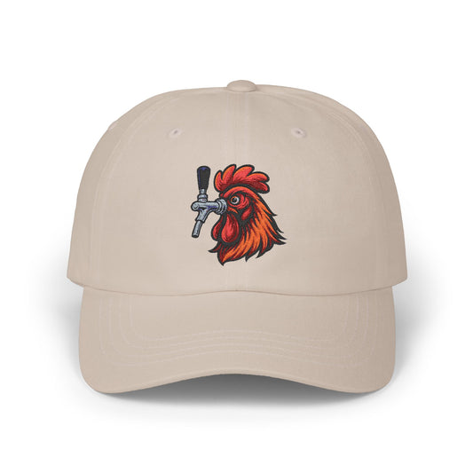 Zapfhahn Cap – Lustige Snapback mit Hahn & Zapfhahn Motiv – Unisex Basecap für Bierliebhaber & BBQ-Fans