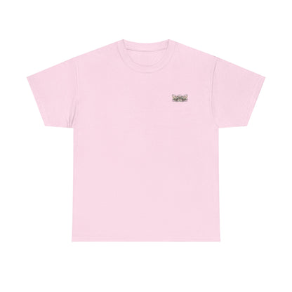 T-Shirt mit Schmetterlingsdesign - Baumwolle, Streetwear Style, Unisex