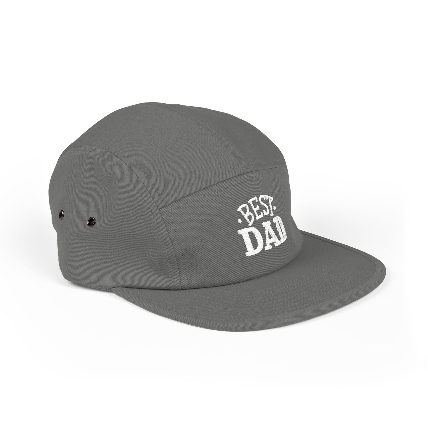 Best Dad – 5-Panel Cap mit Stickerei