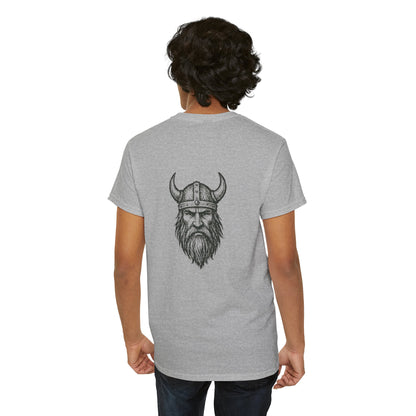 Wikinger T-Shirt Herren Unisex – Nordisches Krieger Design | Viking Skull Shirt | Nordic Mythology Streetwear