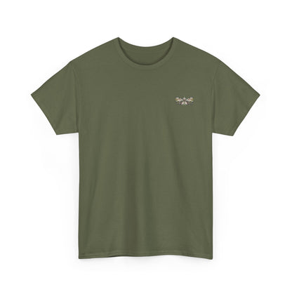 T-Shirt mit Schmetterlingsdesign - Baumwolle, Streetwear Style, Unisex