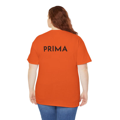 PRIMA T-Shirt (Rückenprint) – Unisex Heavy Cotton Tee | Nachhaltige Streetwear aus 100% Baumwolle