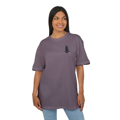 Minimalistisches Tech T-Shirt (Brustprint) – Unisex Shirt mit modernem geometrischem Logo – Urban Streetwear Look
