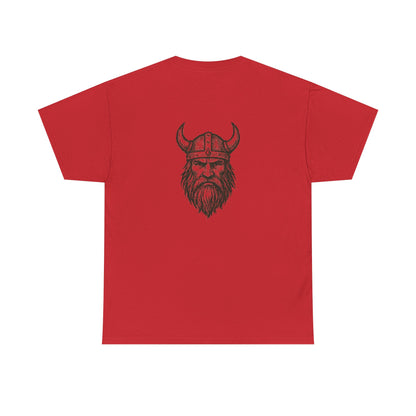 Wikinger T-Shirt Herren Unisex – Nordisches Krieger Design | Viking Skull Shirt | Nordic Mythology Streetwear