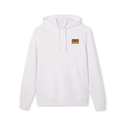 Retro Kassette Hoodie – Unisex Kapuzenpullover mit Tape-Logo vorn | Nostalgie Streetwear für Musikfans