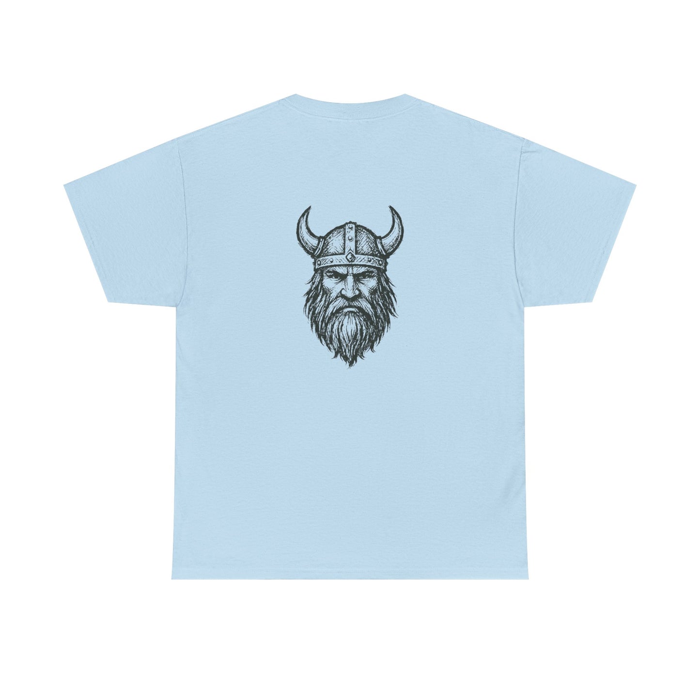 Wikinger T-Shirt Herren Unisex – Nordisches Krieger Design | Viking Skull Shirt | Nordic Mythology Streetwear