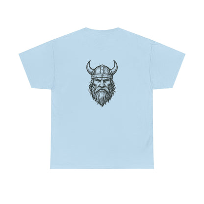 Wikinger T-Shirt Herren Unisex – Nordisches Krieger Design | Viking Skull Shirt | Nordic Mythology Streetwear
