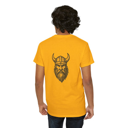 Wikinger T-Shirt Herren Unisex – Nordisches Krieger Design | Viking Skull Shirt | Nordic Mythology Streetwear