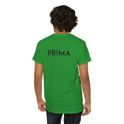 PRIMA T-Shirt (Rückenprint) – Unisex Heavy Cotton Tee | Nachhaltige Streetwear aus 100% Baumwolle