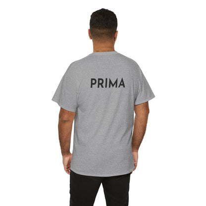 PRIMA T-Shirt (Rückenprint) – Unisex Heavy Cotton Tee | Nachhaltige Streetwear aus 100% Baumwolle
