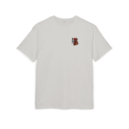 Bierhahn T-Shirt (Brustprint) – Lustiges Hahn mit Zapfhahn Motiv für Bierliebhaber & Grillfans – Unisex Funshirt