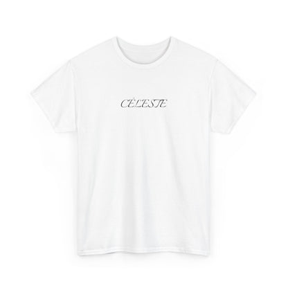 Céleste T-Shirt (Brustprint) – Unisex Heavy Cotton Tee | Nachhaltige Streetwear aus 100% Baumwolle