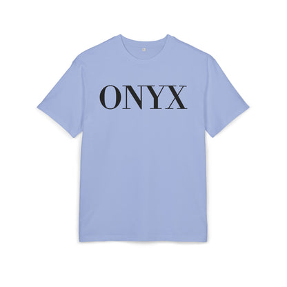 ONYX T-Shirt (Brustprint) – Minimalistisches Oversize Streetwear Design für Damen & Herren