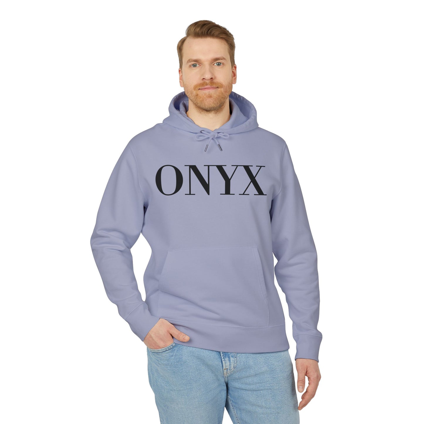 ONYX Hoodie (Brustprint) – Oversize Kapuzenpullover im minimalistischen Streetwear-Design für Damen & Herren