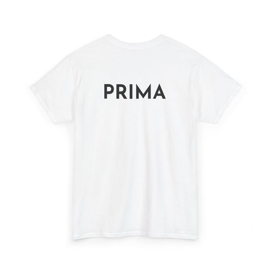 PRIMA T-Shirt (Rückenprint) – Unisex Heavy Cotton Tee | Nachhaltige Streetwear aus 100% Baumwolle