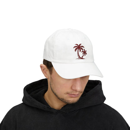 Palmen Cap Unisex – Verstellbare Strand-Kappe im Tropical Boho Design | Sommerliche Basecap für Damen & Herren