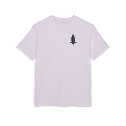Minimalistisches Tech T-Shirt (Brustprint) – Unisex Shirt mit modernem geometrischem Logo – Urban Streetwear Look