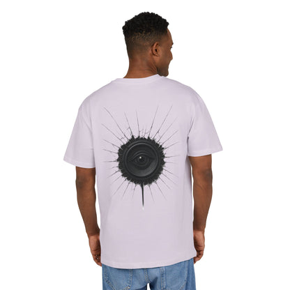 Surreal Sound T-Shirt – Lautsprecher mit Auge Design im Black & White Look – Unisex Streetwear für Musik- & Kunstfans