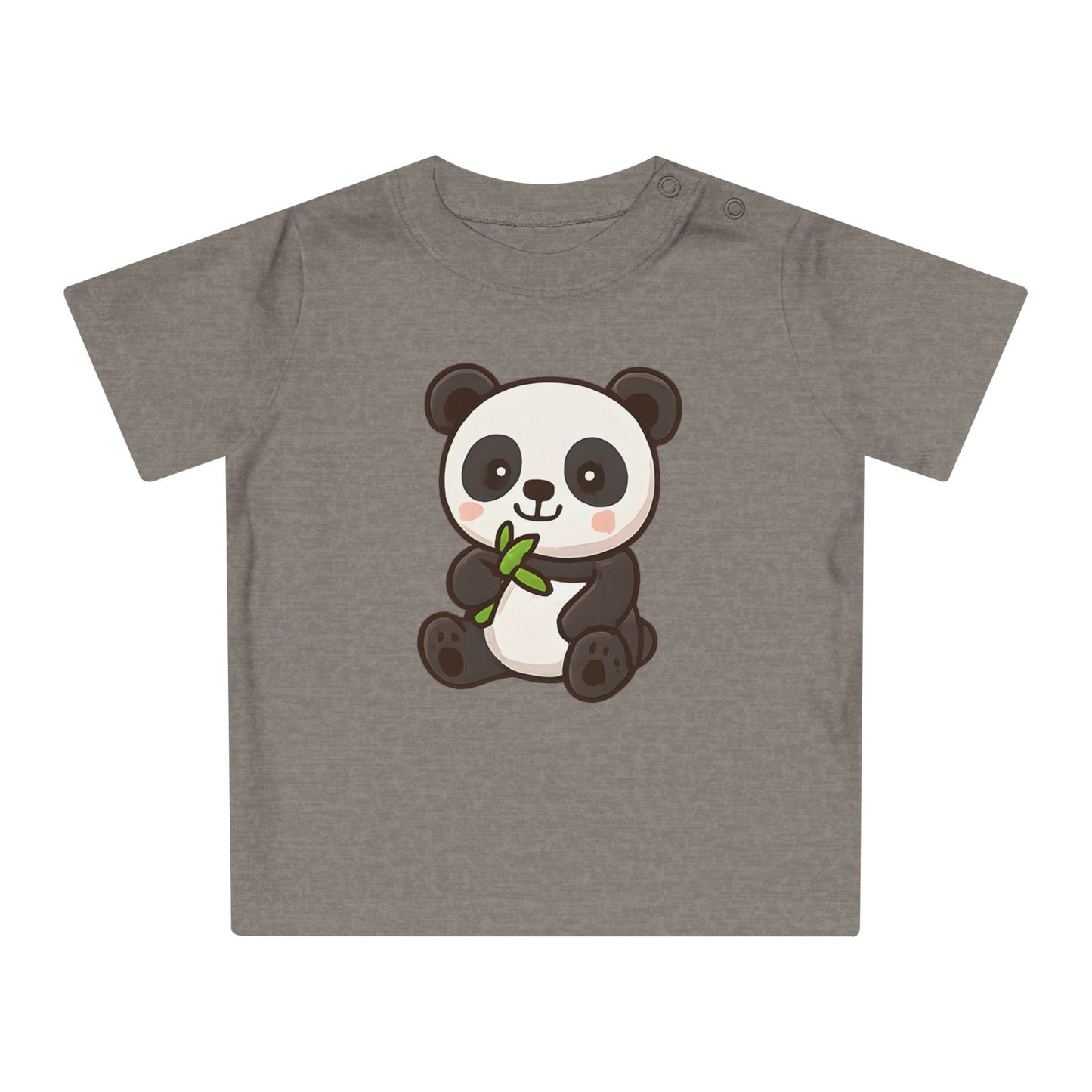 Baby T-Shirt „Cuddly Panda“ – Niedliches Panda-Motiv, Bio-Baumwolle, nachhaltige Babybekleidung für kleine Tierfreunde