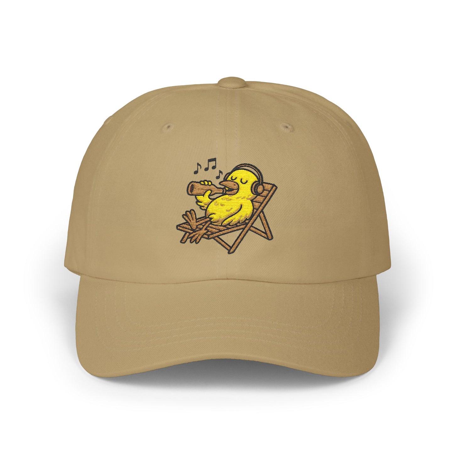 Chillente Cap – Lustige Unisex Basecap mit Ente, Bier & Musik | Coole Kappe für Festival, Freizeit & Sommer
