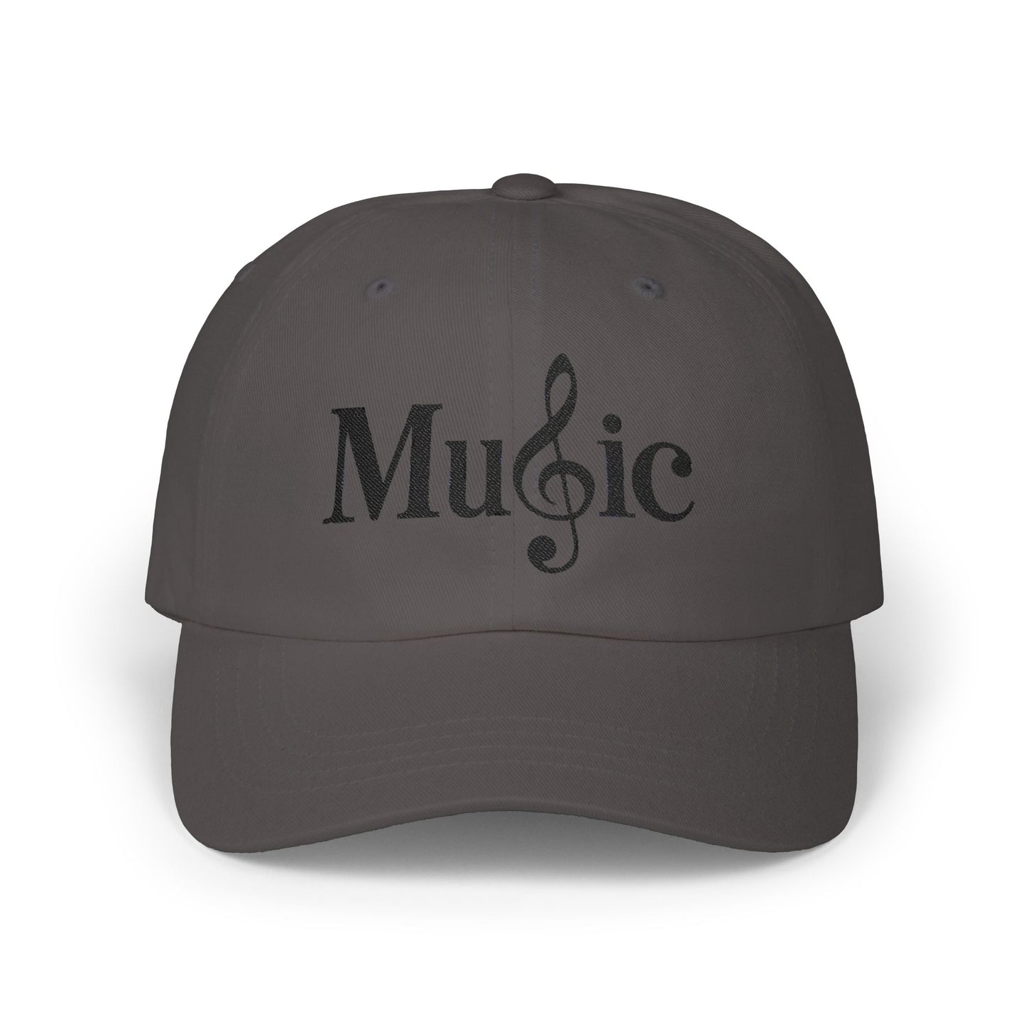 Music Cap – Stylische Basecap mit Notenschlüssel Logo für Musikliebhaber & Musiker – Unisex Streetwear Accessoire