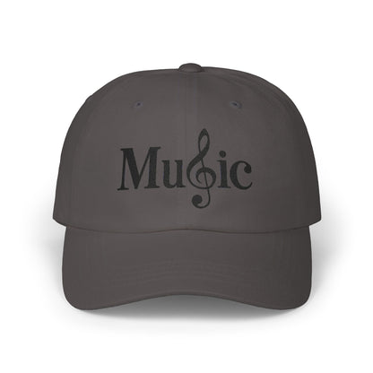 Music Cap – Stylische Basecap mit Notenschlüssel Logo für Musikliebhaber & Musiker – Unisex Streetwear Accessoire