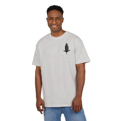 Minimalistisches Tech T-Shirt (Brustprint) – Unisex Shirt mit modernem geometrischem Logo – Urban Streetwear Look