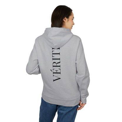 Vérité Hoodie (Rückenprint) – Oversize Kapuzenpullover im minimalistischen Streetwear-Design für Damen & Herren