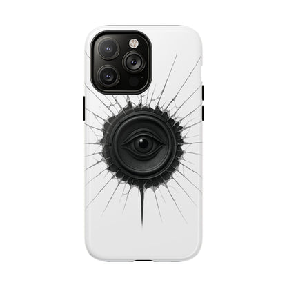 Surreal Eye Speaker Handyhülle – Kreatives Lautsprecher-Augen Design für Musik- & Kunstfans – Schutzhülle für iPhone & Android"