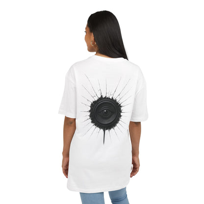 Surreal Sound T-Shirt – Lautsprecher mit Auge Design im Black & White Look – Unisex Streetwear für Musik- & Kunstfans