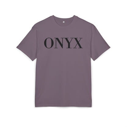 ONYX T-Shirt (Brustprint) – Minimalistisches Oversize Streetwear Design für Damen & Herren