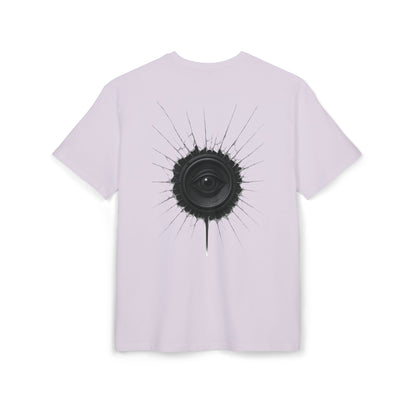 Surreal Sound T-Shirt – Lautsprecher mit Auge Design im Black & White Look – Unisex Streetwear für Musik- & Kunstfans