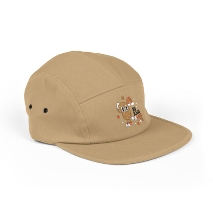 No Rains No Rainbow – 5-Panel Cap mit Stickerei
