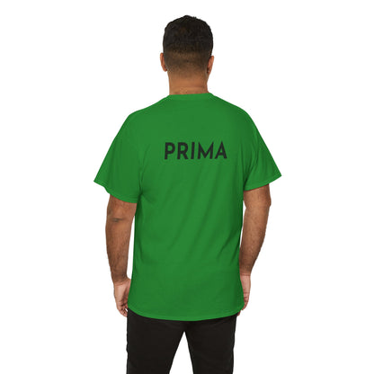 PRIMA T-Shirt (Rückenprint) – Unisex Heavy Cotton Tee | Nachhaltige Streetwear aus 100% Baumwolle