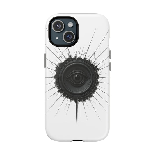 Surreal Eye Speaker Handyhülle – Kreatives Lautsprecher-Augen Design für Musik- & Kunstfans – Schutzhülle für iPhone & Android"