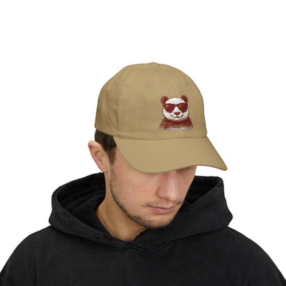 Panda Cap mit Sonnenbrille – Coole Unisex Basecap für Alltag, Streetwear & Festivals
