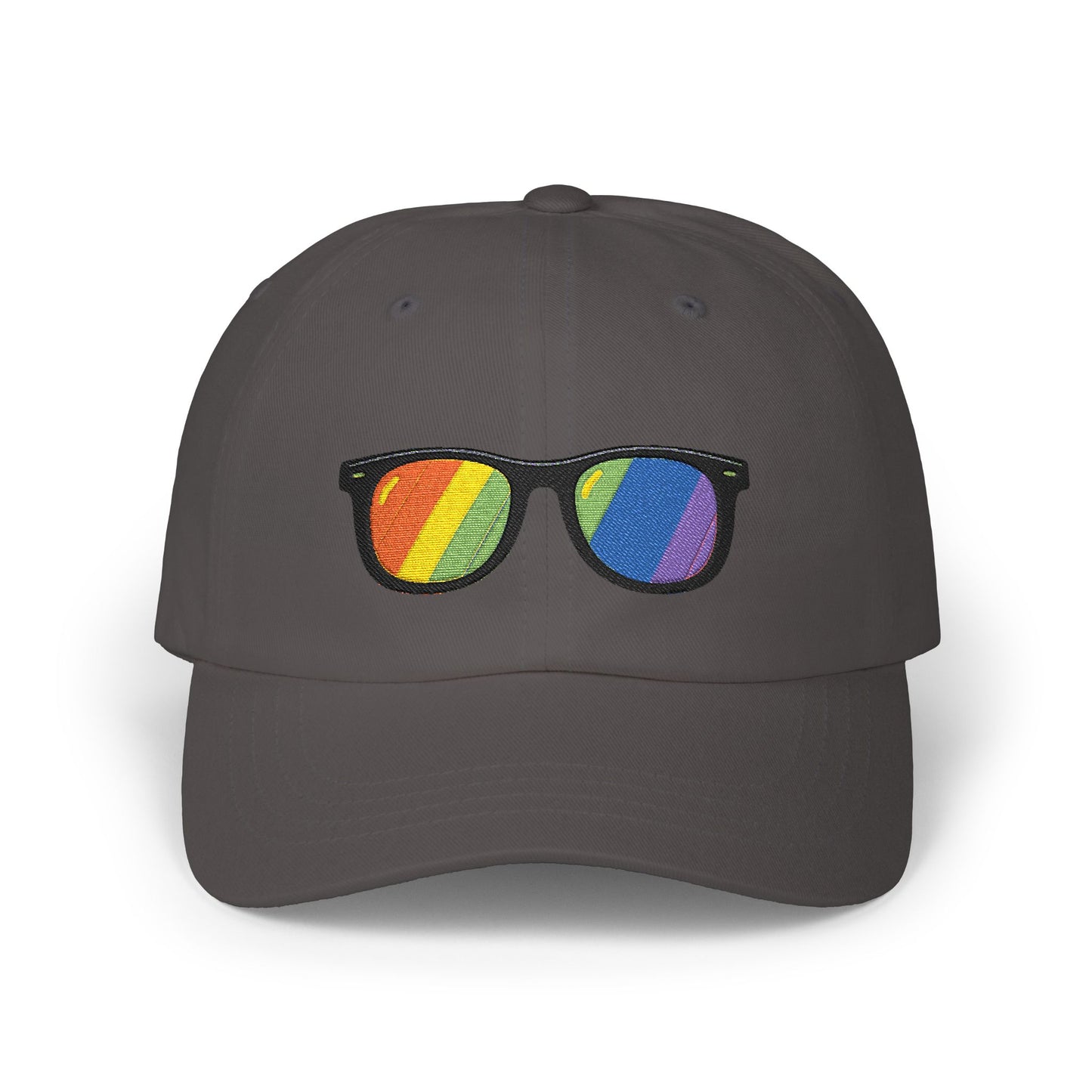 Regenbogen Sonnenbrille Cap – Stylische Unisex Snapback für Pride, Festivals & Streetwear