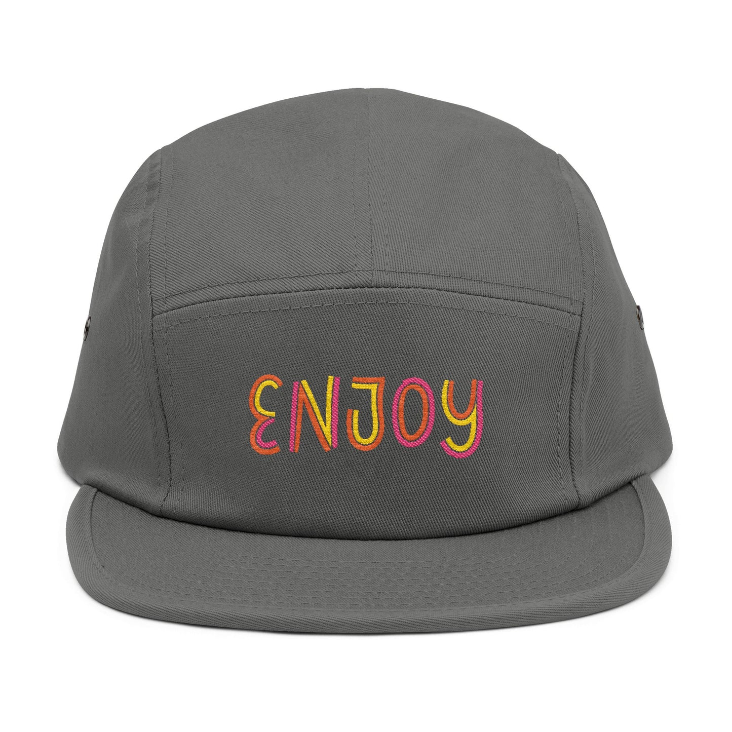 Enjoy – 5-Panel Cap mit Stickerei
