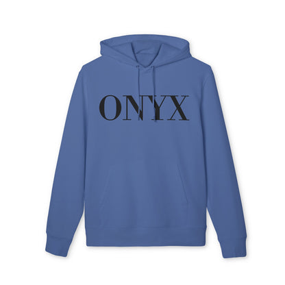 ONYX Hoodie (Brustprint) – Oversize Kapuzenpullover im minimalistischen Streetwear-Design für Damen & Herren