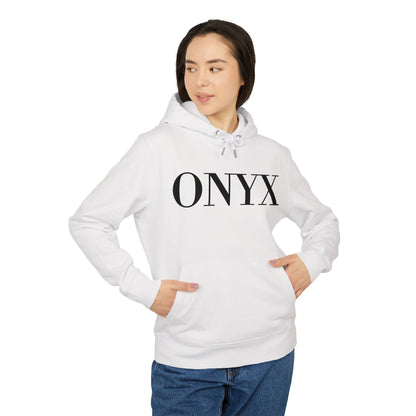 ONYX Hoodie (Brustprint) – Oversize Kapuzenpullover im minimalistischen Streetwear-Design für Damen & Herren