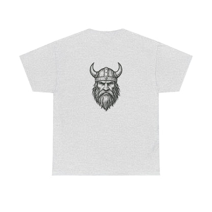 Wikinger T-Shirt Herren Unisex – Nordisches Krieger Design | Viking Skull Shirt | Nordic Mythology Streetwear