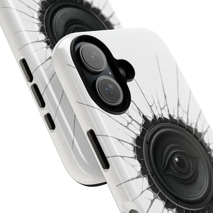 Surreal Eye Speaker Handyhülle – Kreatives Lautsprecher-Augen Design für Musik- & Kunstfans – Schutzhülle für iPhone & Android"